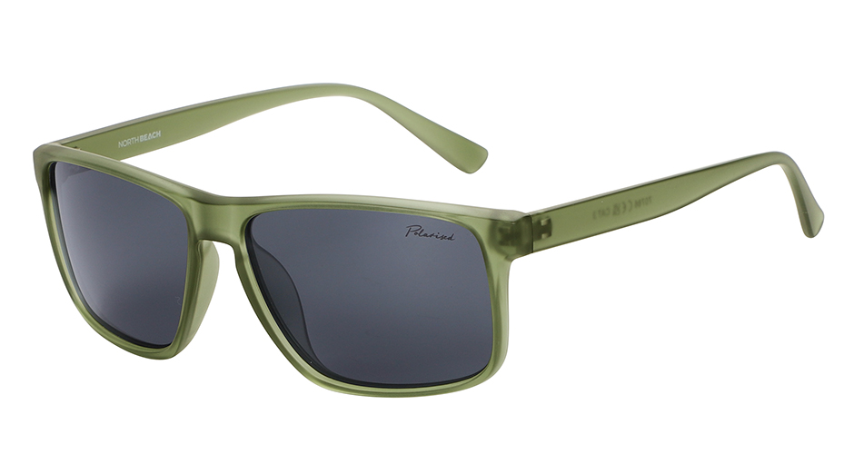 North Beach Mook Satin Xtal Grey Polarised