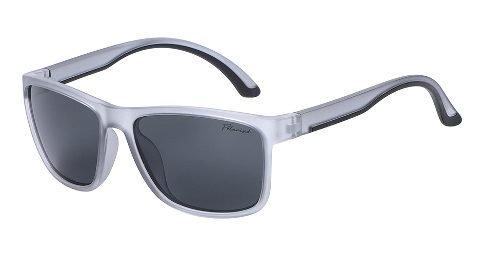 North Beach Mezze Satin Xtal Grey Grey Polarised