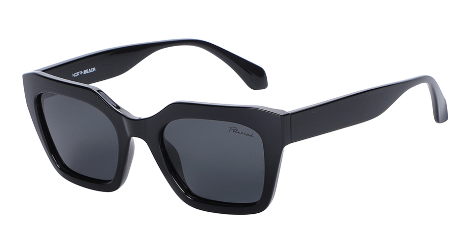 North Beach Kiss Black Grey Polarised
