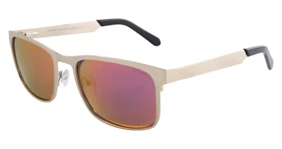 North Beach Shagreen Gold Red Mirror Polarised