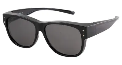 Cover Glasses Pinstar Black Grey Polarised