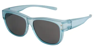 Cover Glasses Pinstar Satin Light Blue Grey Polarised