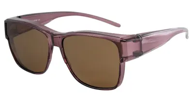 Cover Glasses Modern Crystal Purple Brown Polarised