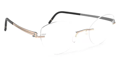 5529|MO 6960 54-15 Momentum gunmetal shiny with gold 135mm