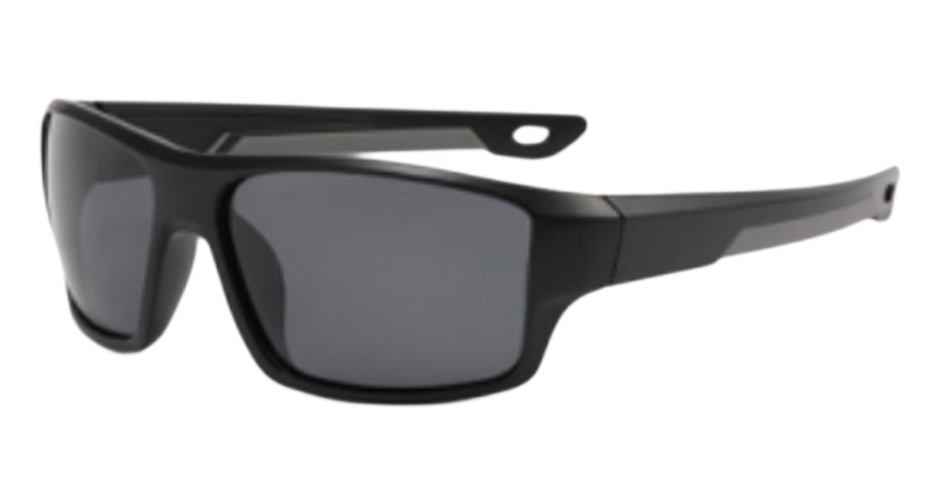 BB Style Toast Satin Black Grey Polarised