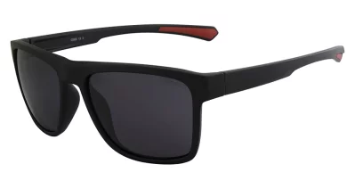 BB Style Lucas Matt Black Smoke Polarised