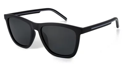 BB Style Vast Satin Black Grey Polarised