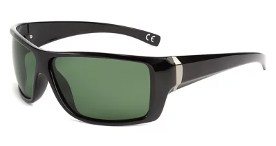 BB Style Cracker Black Green Polarised