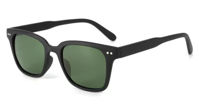 Rocket Sound Satin Black Green Polarised