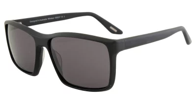 BB Pol Windsor Matt Black Grey Polarised 59-15-143 6B A