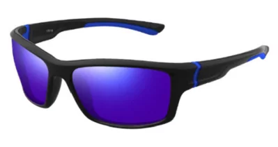 ID2 Buzz Black Blue Mirror