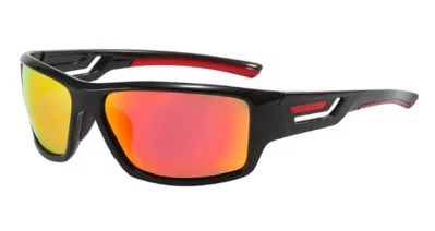 Pacific Roadster Black Red Mirror Polarised