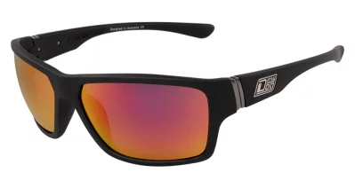 DD Storm-Satin Black-Grey|Red Fusion Mirror Polarised 