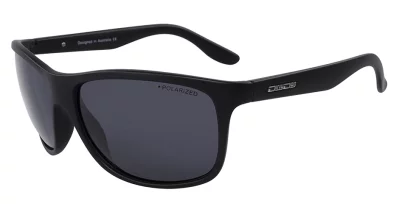 DD Quench- Satin Black - Grey Polarised 