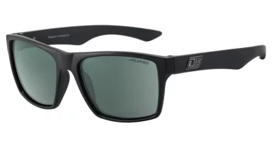 DD Vendetta-Satin Black-Green Polarised 