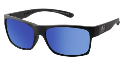 DD Furnace-Satin Black-Grey|Blue Mirror Polarised 