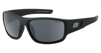 DD Muffler-Satin Black-Grey Polarised 