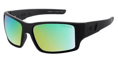 DD Chill-Satin Black-Grey-Green Fusion Mirror Polarised