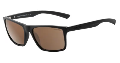 DD Volcano-Satin Black-Brown Polarised