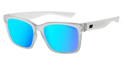 DD Goat-Satin Xtal Clear-Grey|Ice Blue Mirror Polarised