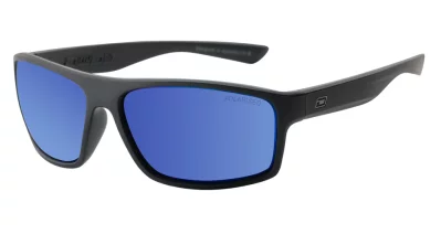 DD Gonzo-Satin Black-Grey|Blue Mirror Polarised