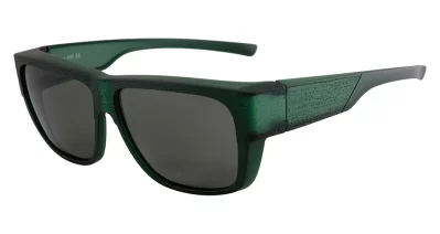 Cover Glasses Flow  Satin Crystal Dark Green Green Polarised 