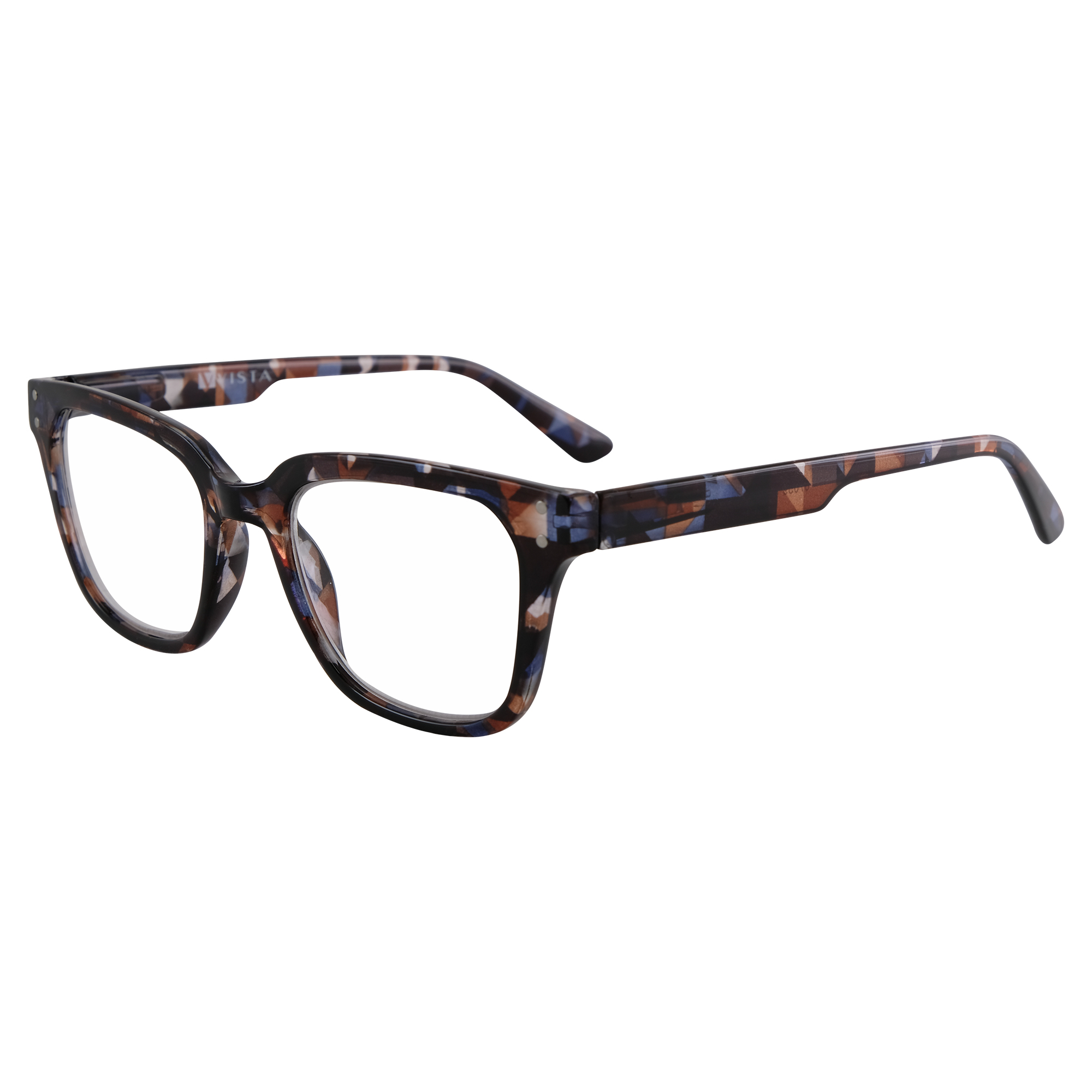 Vista Mink Blue Pattern